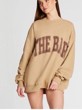 THE BAR Varsity Oversized Sweatshirt